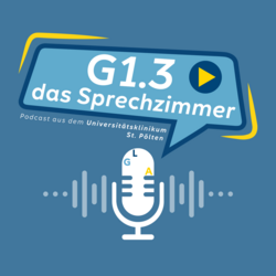 Logo des Podcasts "G1.3 - das Sprechzimmer"